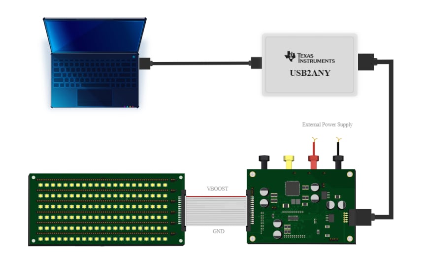 Texas Instruments LP8866EVM评估模块